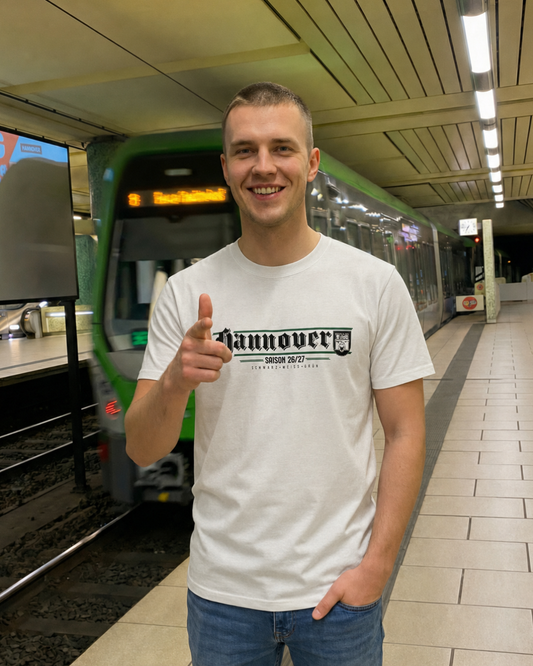 Saisonshirt 26/27 Schwarz, Weiss, Grün