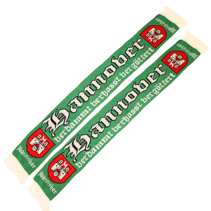 Hannover - verdammt verhasst vergöttert Strickschal (Retro)