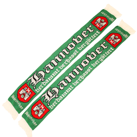 Hannover - verdammt verhasst vergöttert Strickschal (Retro)