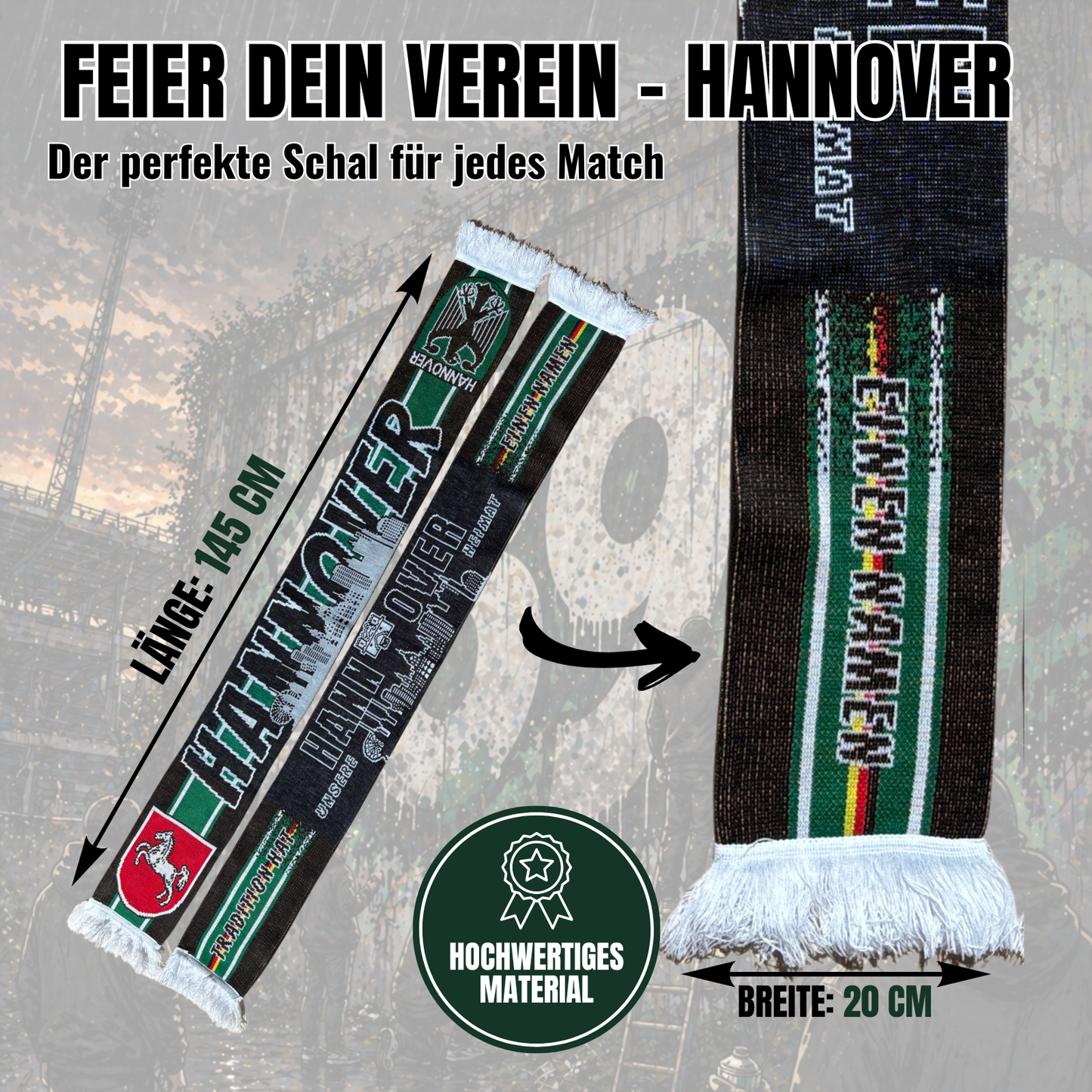 Hannover Skyline Tradition Strickschal