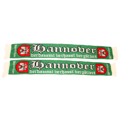 Hannover - verdammt verhasst vergöttert Strickschal (Retro)
