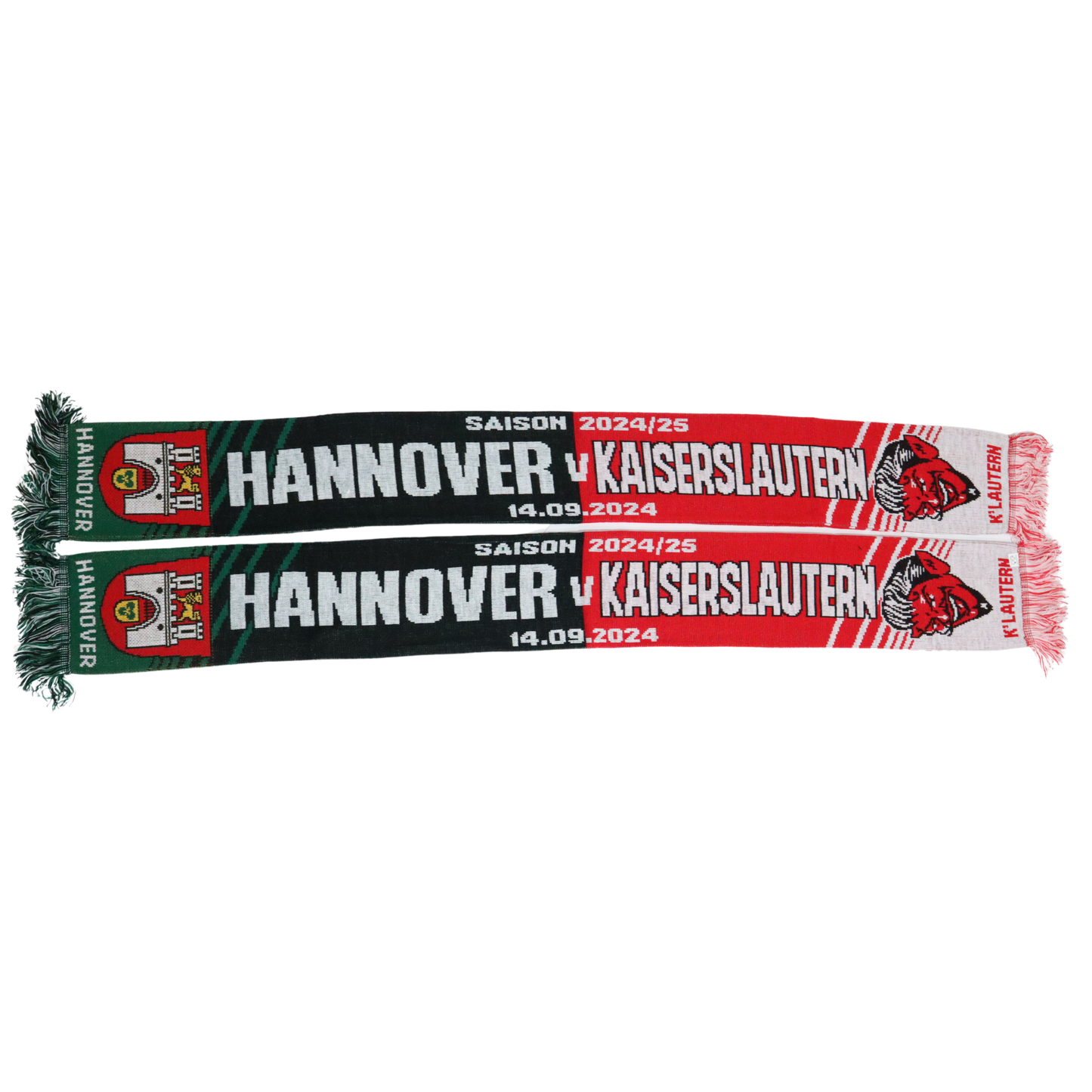 Hannover vs. Kaiserslautern Spieltagschal v.2