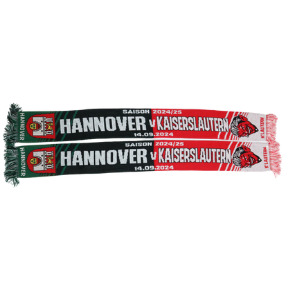 Hannover vs. Kaiserslautern Spieltagschal v.2