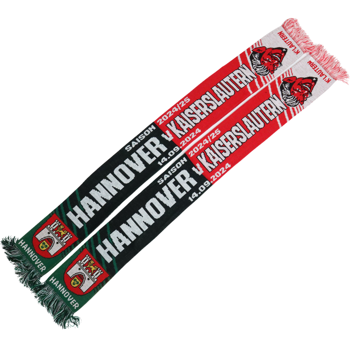 Hannover vs. Kaiserslautern Spieltagschal v.2