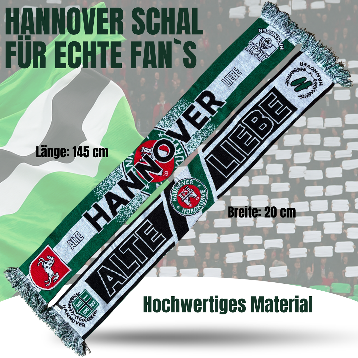 Hannover Alte Liebe Premium Strickschal
