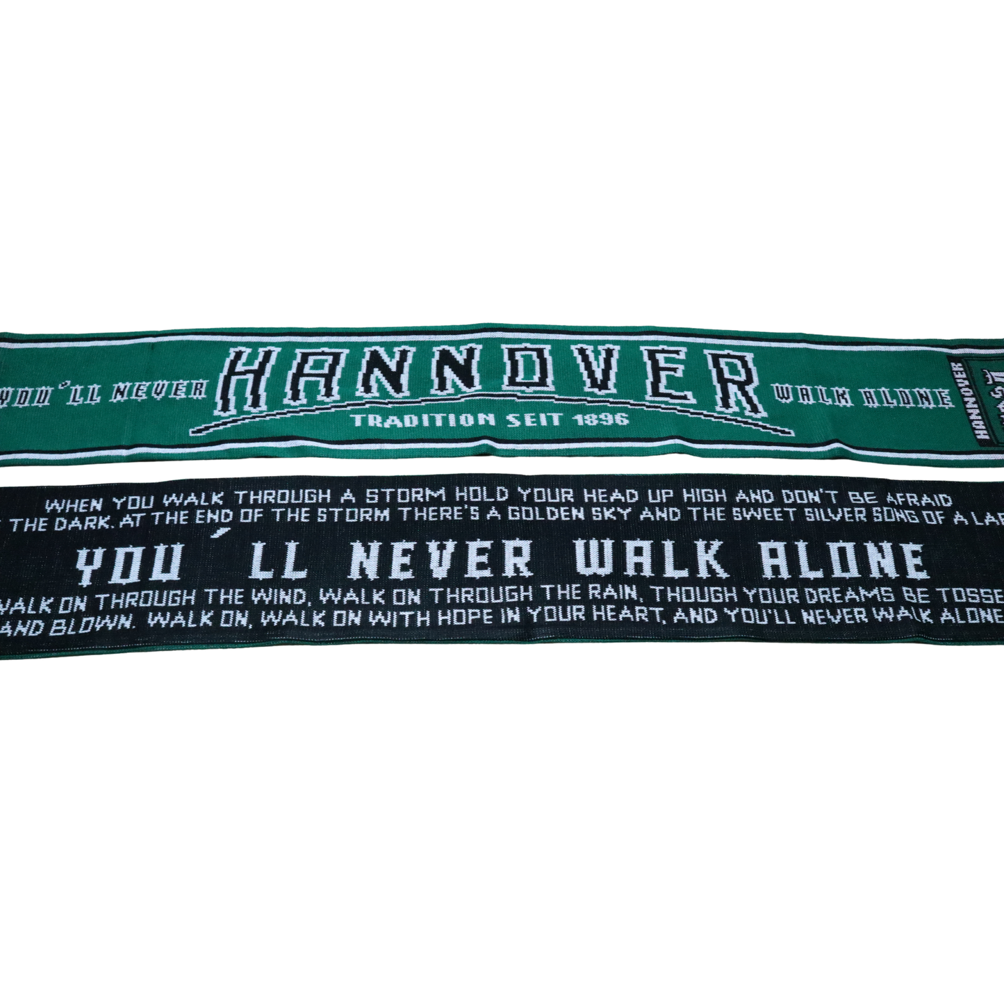 Hannover You´ll never walk alone Text Strickschal
