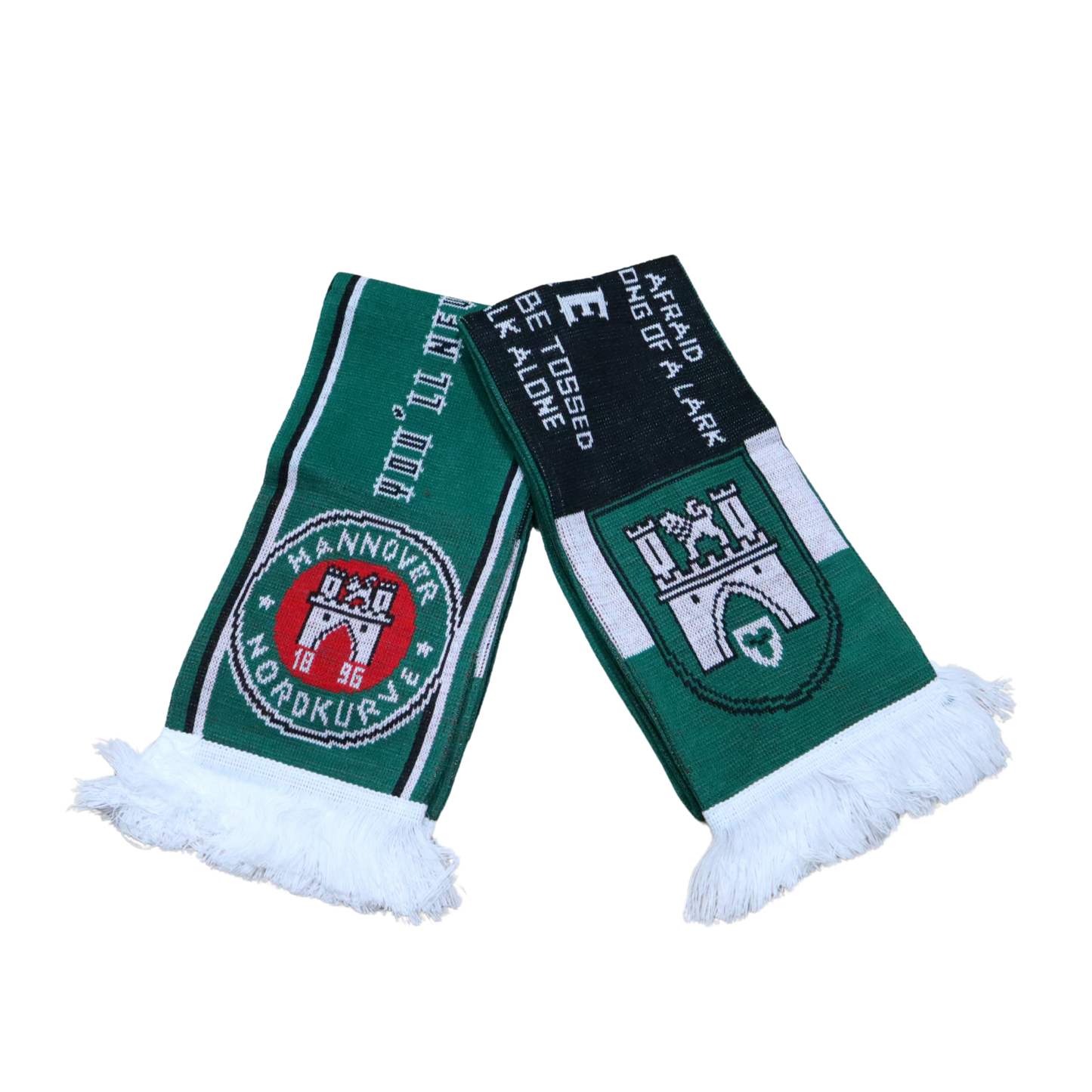 Hannover You´ll never walk alone Text Strickschal