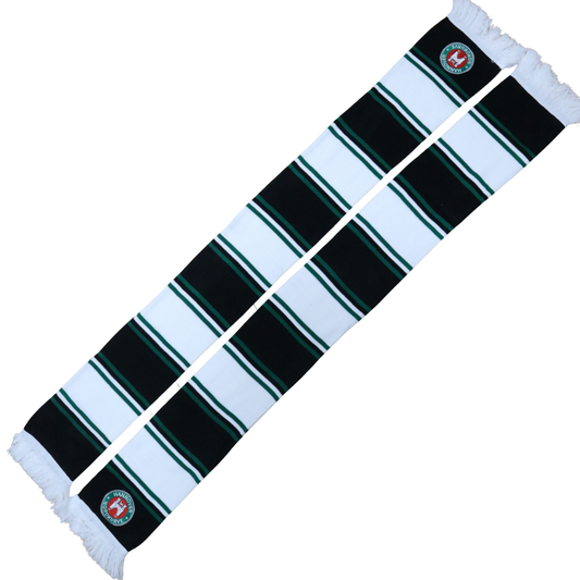 Hannover Balkenschal mit Stick Strickschal