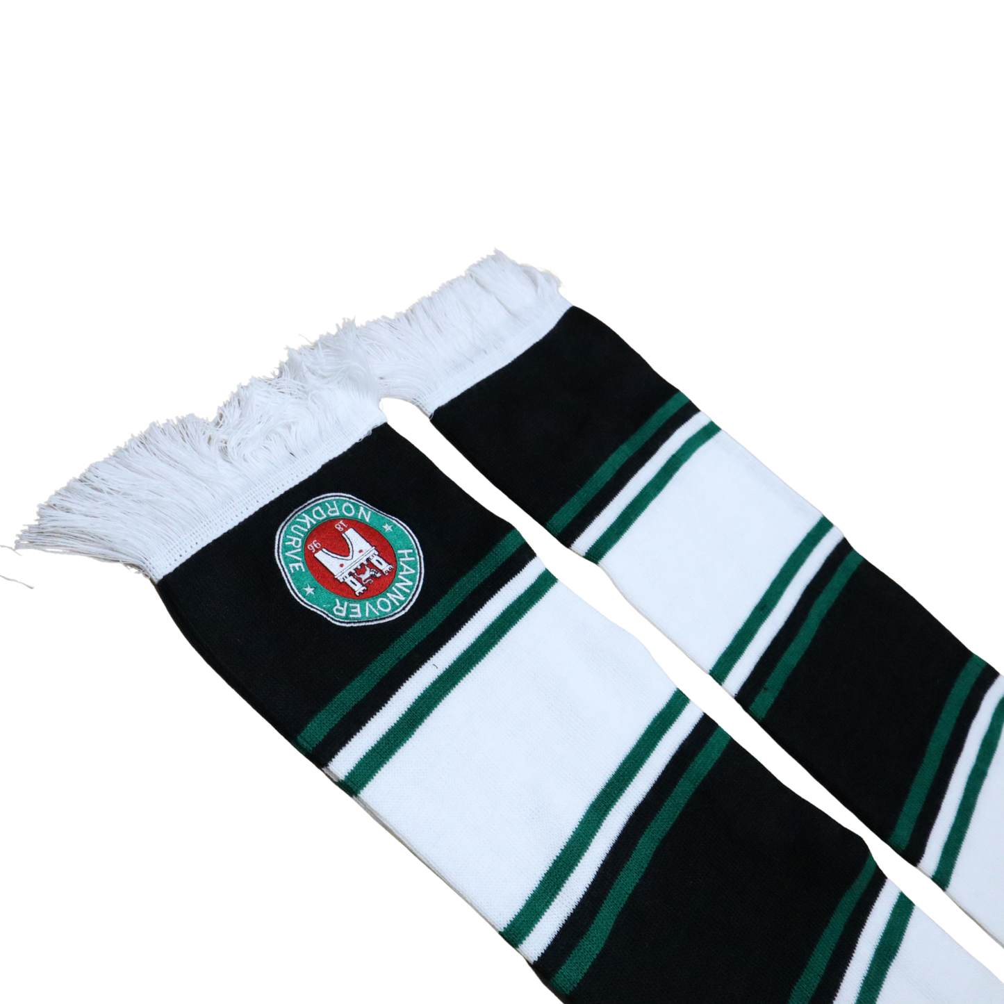 Hannover Balkenschal mit Stick Strickschal