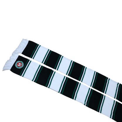 Hannover Balkenschal mit Stick Strickschal