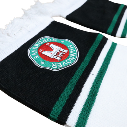 Hannover Balkenschal mit Stick Strickschal