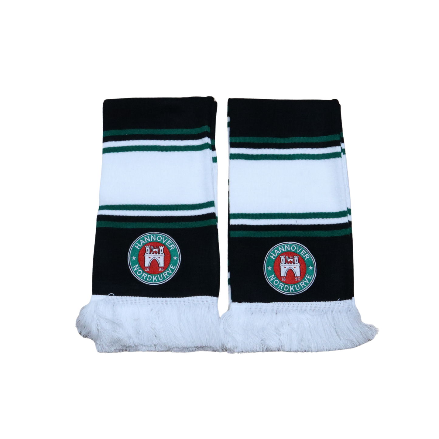 Hannover Balkenschal mit Stick Strickschal