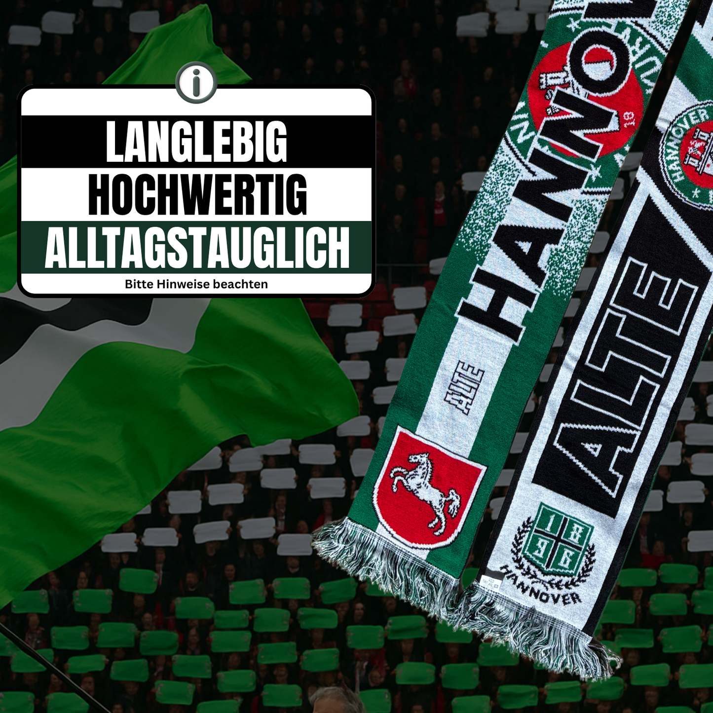 Hannover Alte Liebe Premium Strickschal