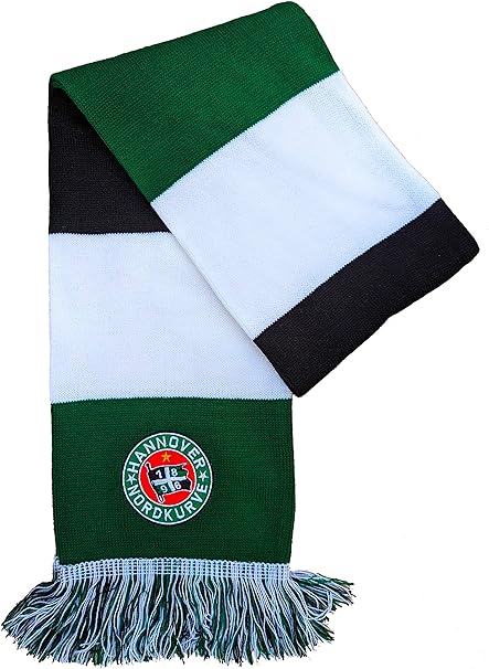 Hannover Balkenschal - Bestickter Strickschal
