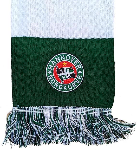 Hannover Balkenschal - Bestickter Strickschal