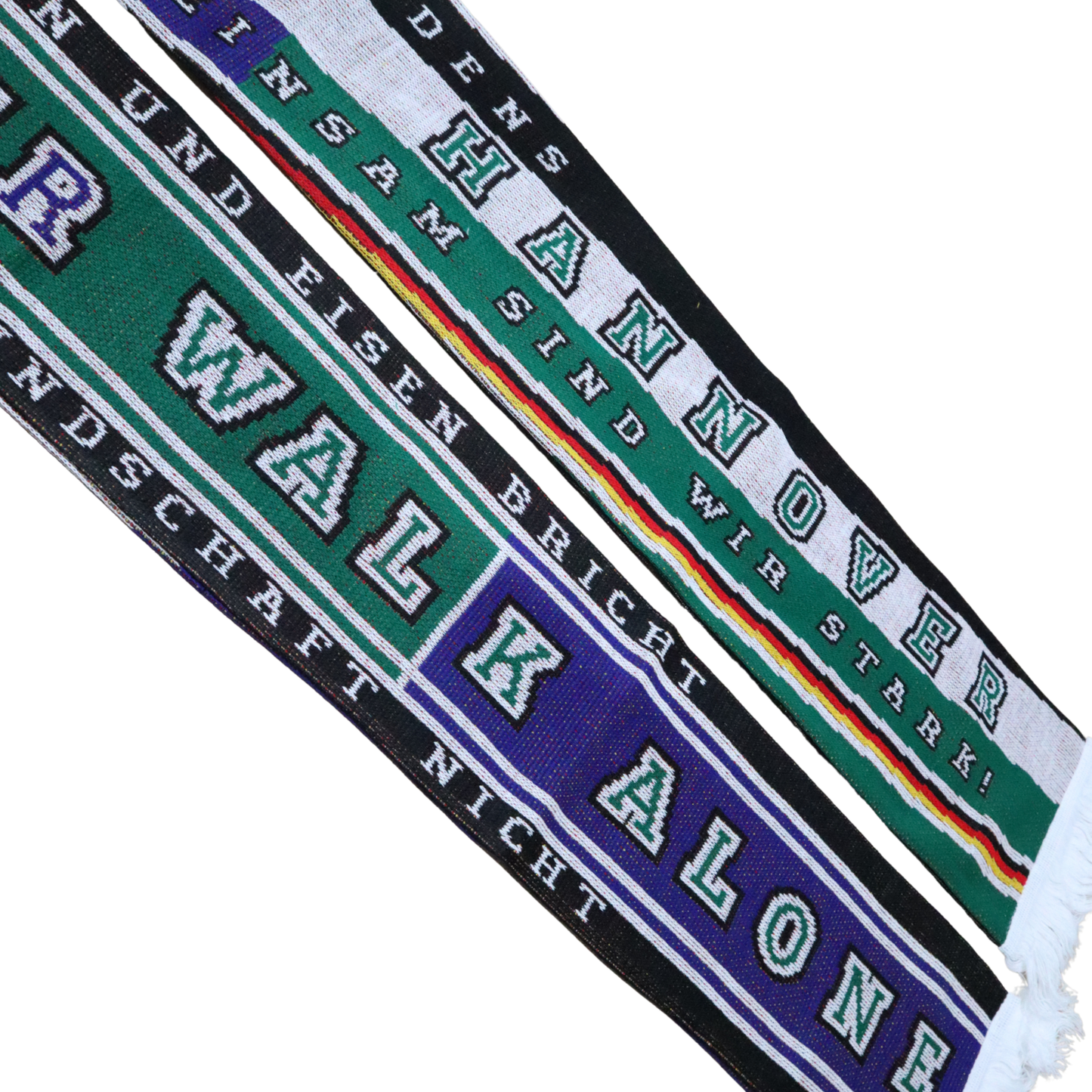 Hamburg Hannover Flagge Freundschaftsschal Strickschal