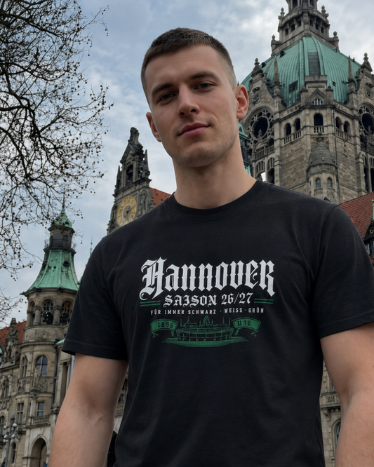 Saisonshirt 26/27 Für immer Schwarz, Weiss, Grün