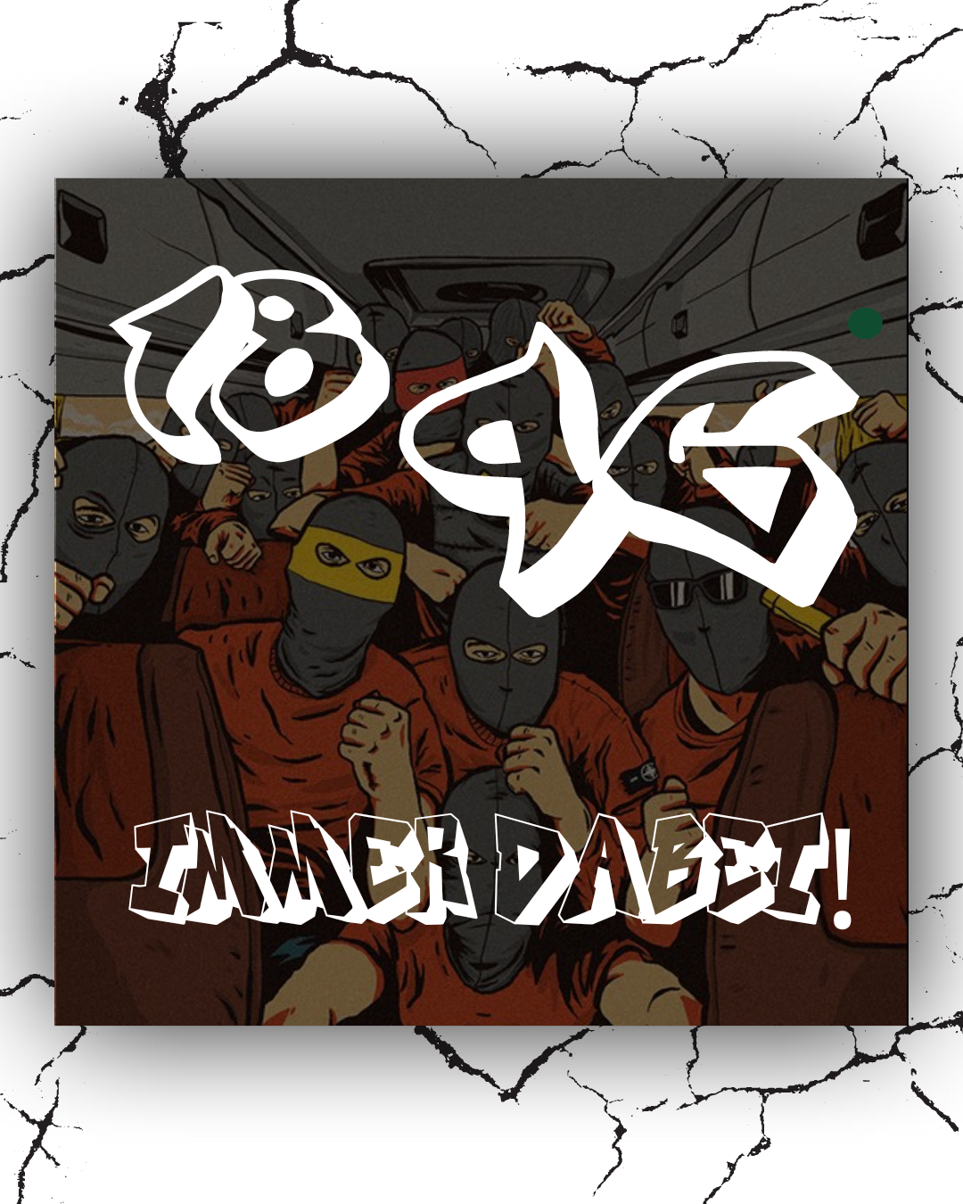 50x Sticker: 1896, IMMER DABEI!
